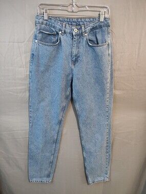 Ragged Jeans Womens 28 Blue High Rise Tapered Denim Mom Fit Classic 90s Style